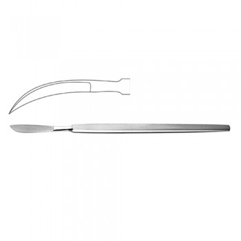 Dieffenbach Dissecting Knife / Opreating Knife With Metal Handle Stainless Steel, 17 cm - 6 3/4"